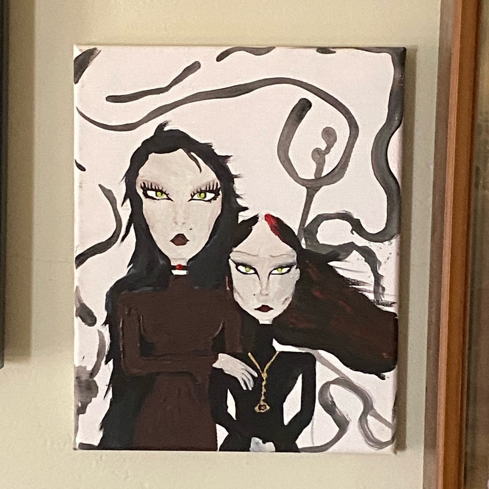 Mother and Daughter Witch Portrait